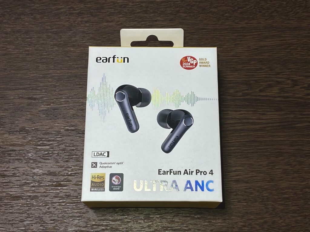 ミヤビテックブログ | EarFun Air Pro 4 イヤホン レビュー | アクティブノイズキャンセリング搭載