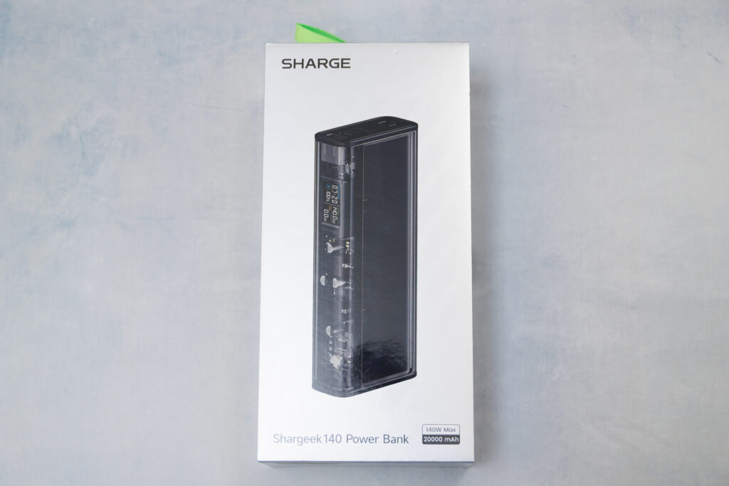 ミヤビテックブログ | 【実機レビュー】SHARGE SHARGEEK 140W モバイルバッテリーレビュー｜20,000mAhの大容量＆スケルトンデザインで最強クラスの充電性能